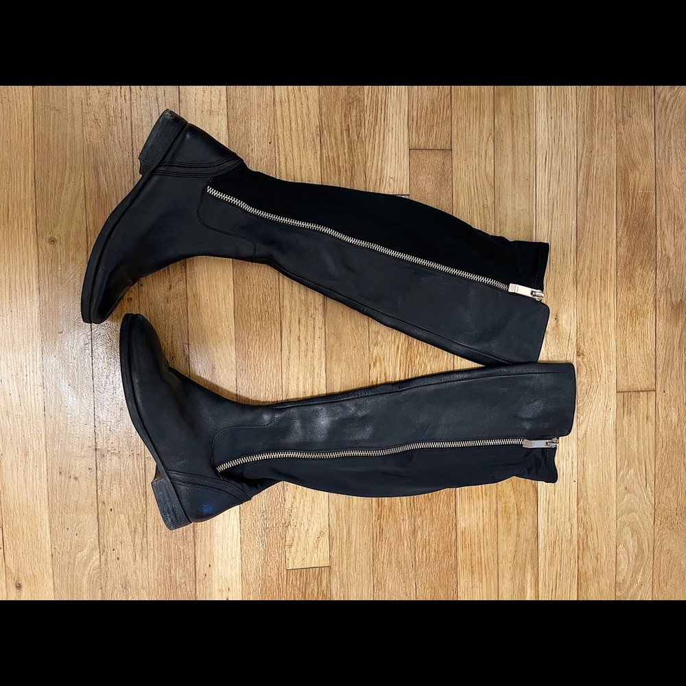 ALDO knee high leather boots.